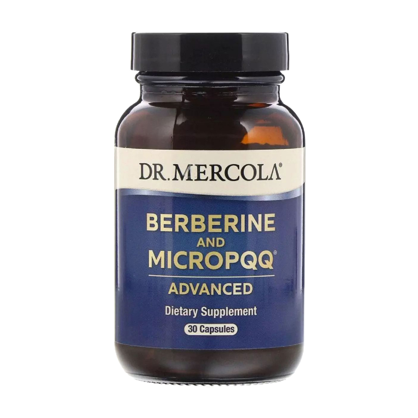 Берберин та MicroPQQ Dr. Mercola Berberine and MicroPQQ Advanced, 30 капсул